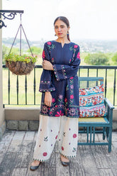 2 Piece - Unstitched Embroidered Lawn Fabric MB-70