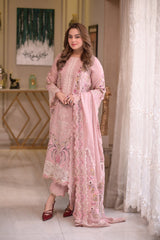 Aneela's Luxury Unstitched Lawn Suit AS-2735