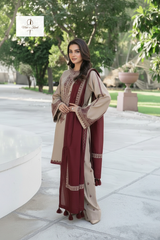 3 Piece - Unstitched Fully Embroidered Lawn Fabric KD-910