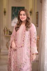 Aneela's Luxury Unstitched Lawn Suit AS-2735